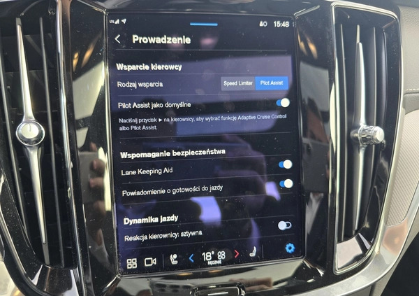 Volvo S60 cena 209900 przebieg: 15586, rok produkcji 2023 z Ostrzeszów małe 407